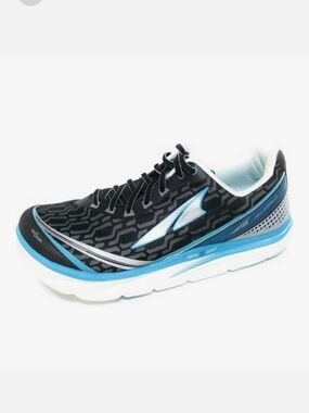 ALTRA Torin IQ Black And Blue Zero Drop Trail Running Shoes Women's Size 7